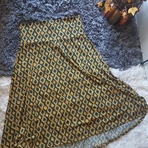 EUC M Azure LuLaRoe skirt